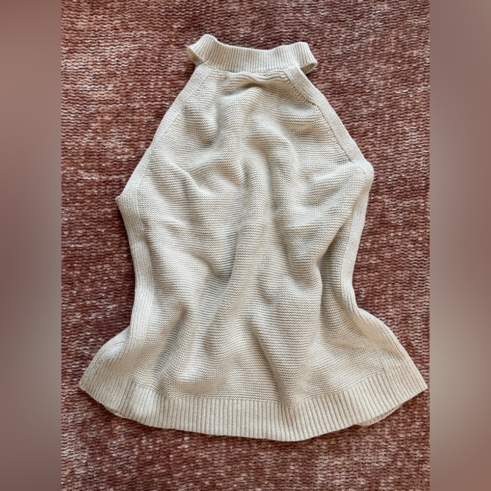Elegant Cream Women's Sweater